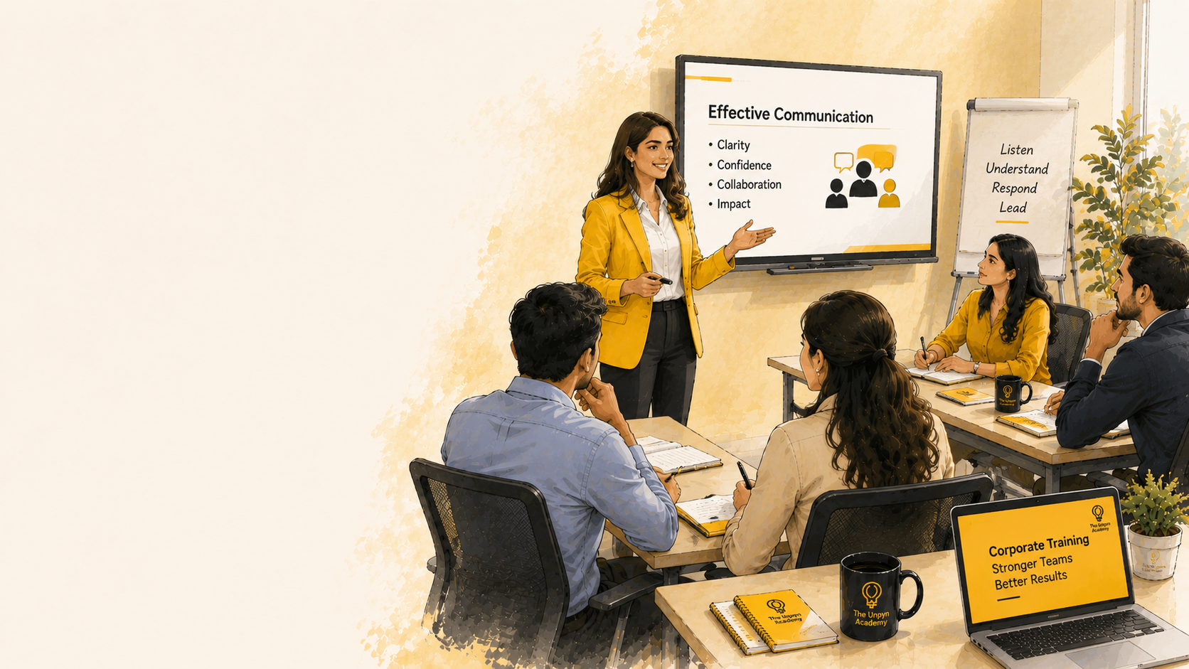 Corporate Training coaching at The Unpyn Academy